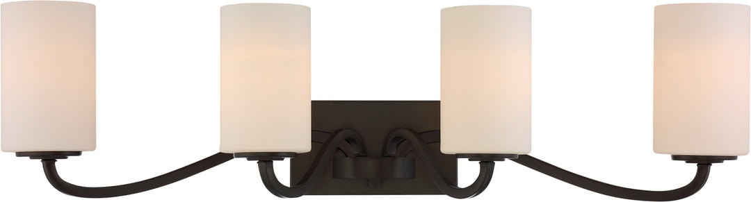 Nuvo Willow 60-5971 Bath Vanity Light 34 in. wide - Forest Bronze