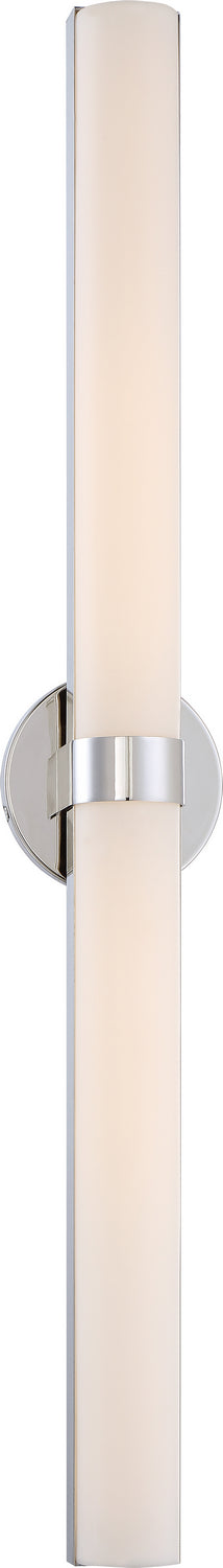 Nuvo Bond 62-724 Bath Vanity Light 6 in. wide - Polished Nickel