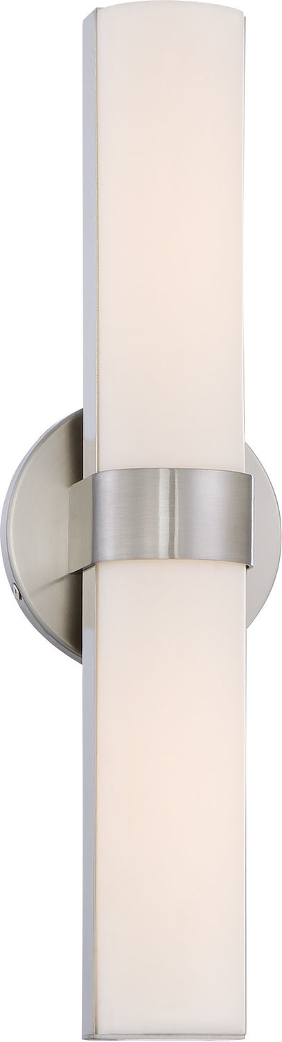 Nuvo Bond 62-732 Bath Vanity Light 6 in. wide - Brushed Nickel