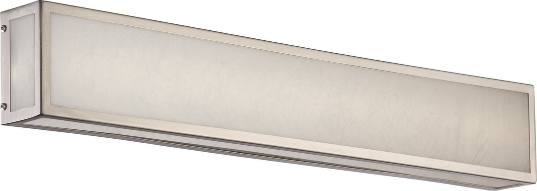 Nuvo Crate 62-896 Bath Vanity Light 24 in. wide - Brushed Nickel, Brushed Nickel Finish"/