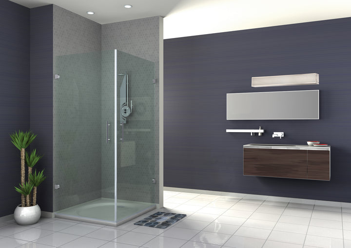 Nuvo Crate 62-897 Bath Vanity Light 36 in. wide - Brushed Nickel, Brushed Nickel Finish"/