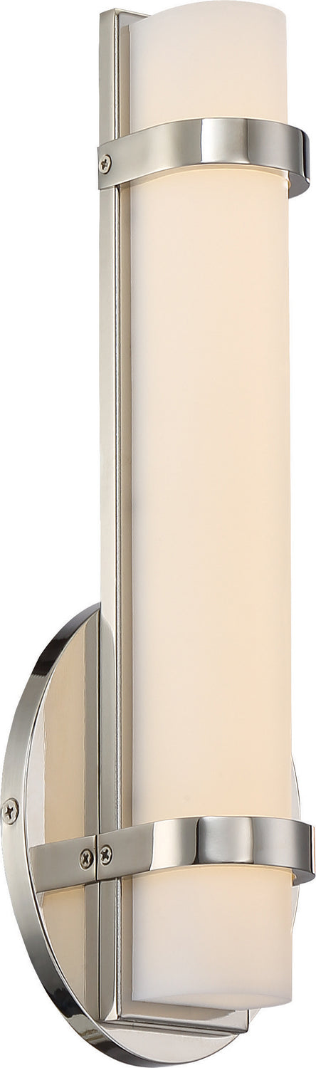 Nuvo Slice 62-931 Wall Light - Polished Nickel, Polished Nickel Finish"/