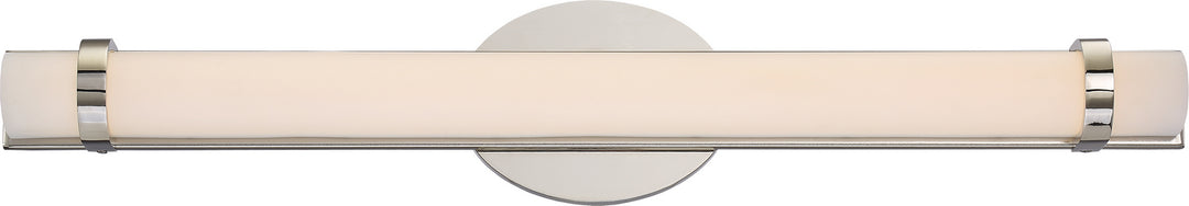 Nuvo Slice 62-932 Bath Vanity Light 24 in. wide - Polished Nickel, Polished Nickel Finish"/