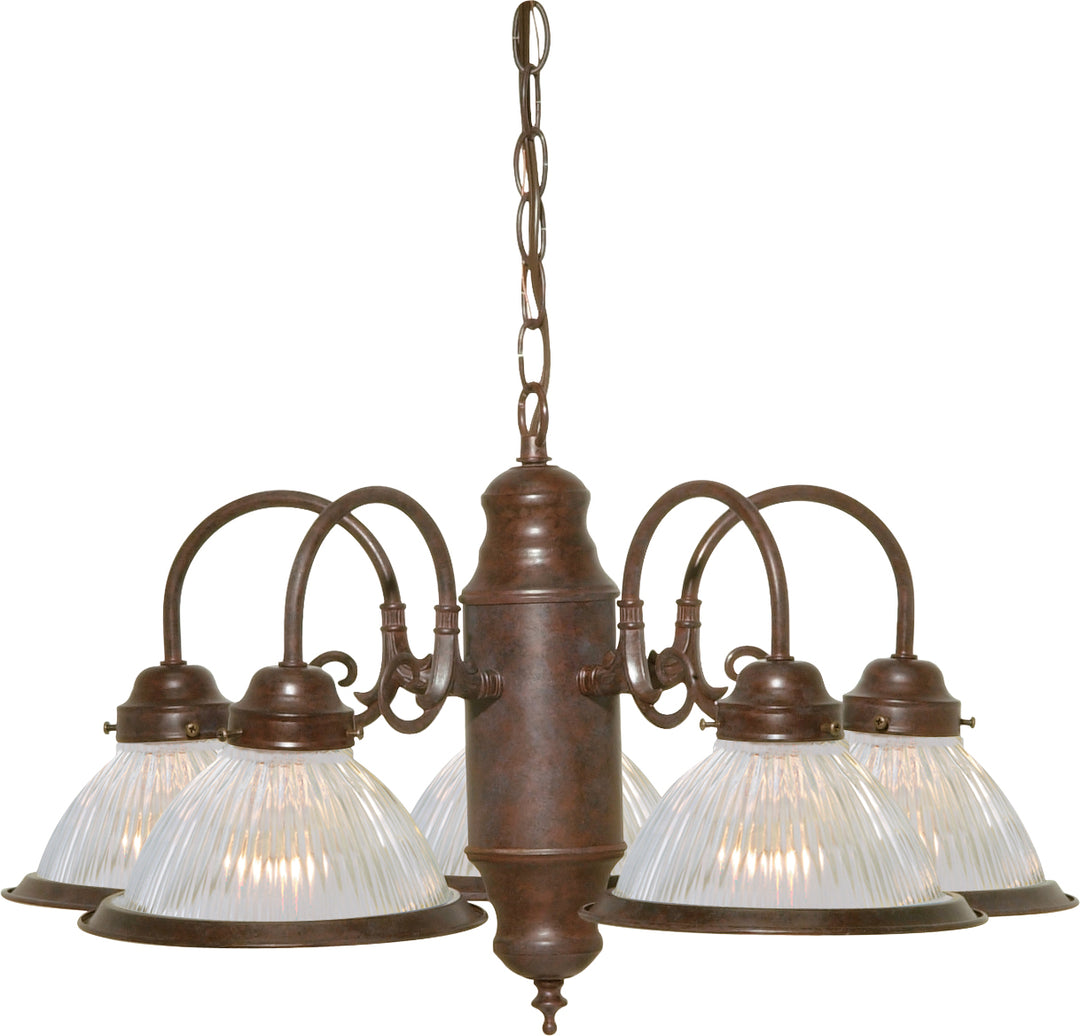Nuvo SF76-445 Chandelier Light - Old Bronze