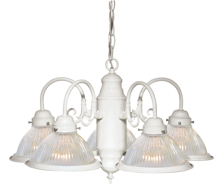 Nuvo SF76-693 Chandelier Light - Textured White