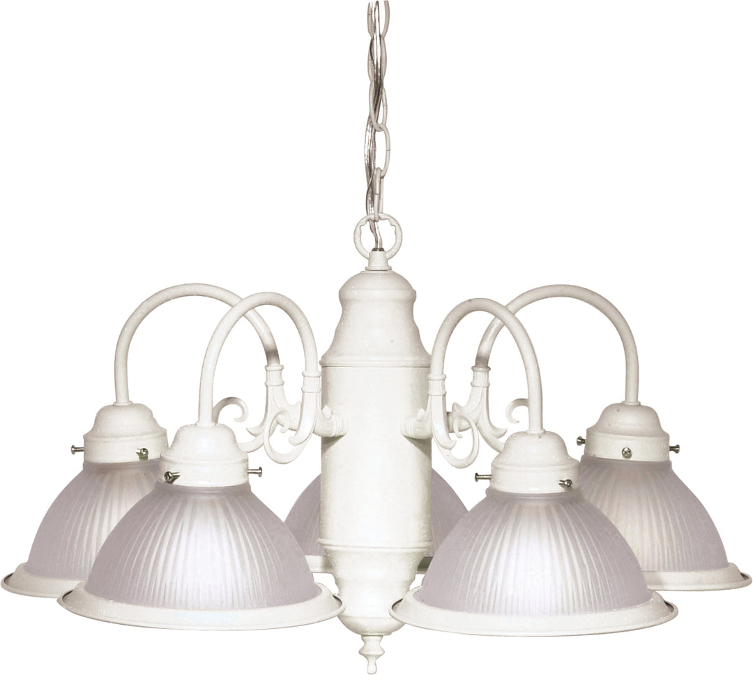 Nuvo SF76-693 Chandelier Light - Textured White