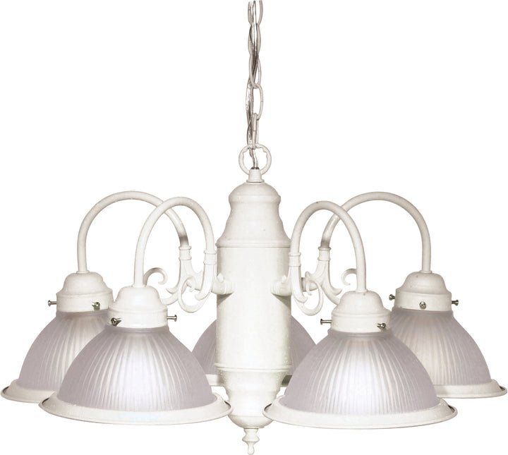 Nuvo SF76-693 Chandelier Light - Textured White