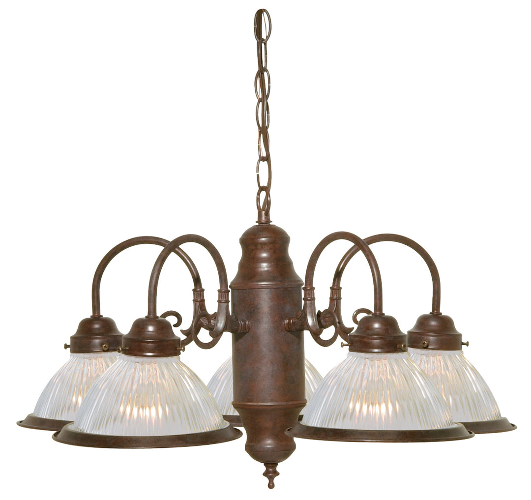 Nuvo SF76-694 Chandelier Light - Old Bronze