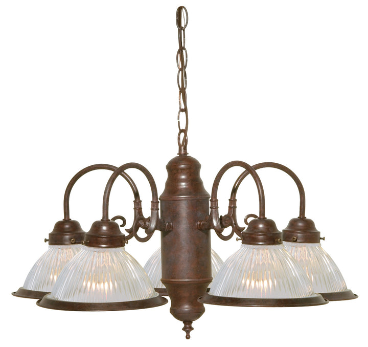 Nuvo SF76-694 Chandelier Light - Old Bronze