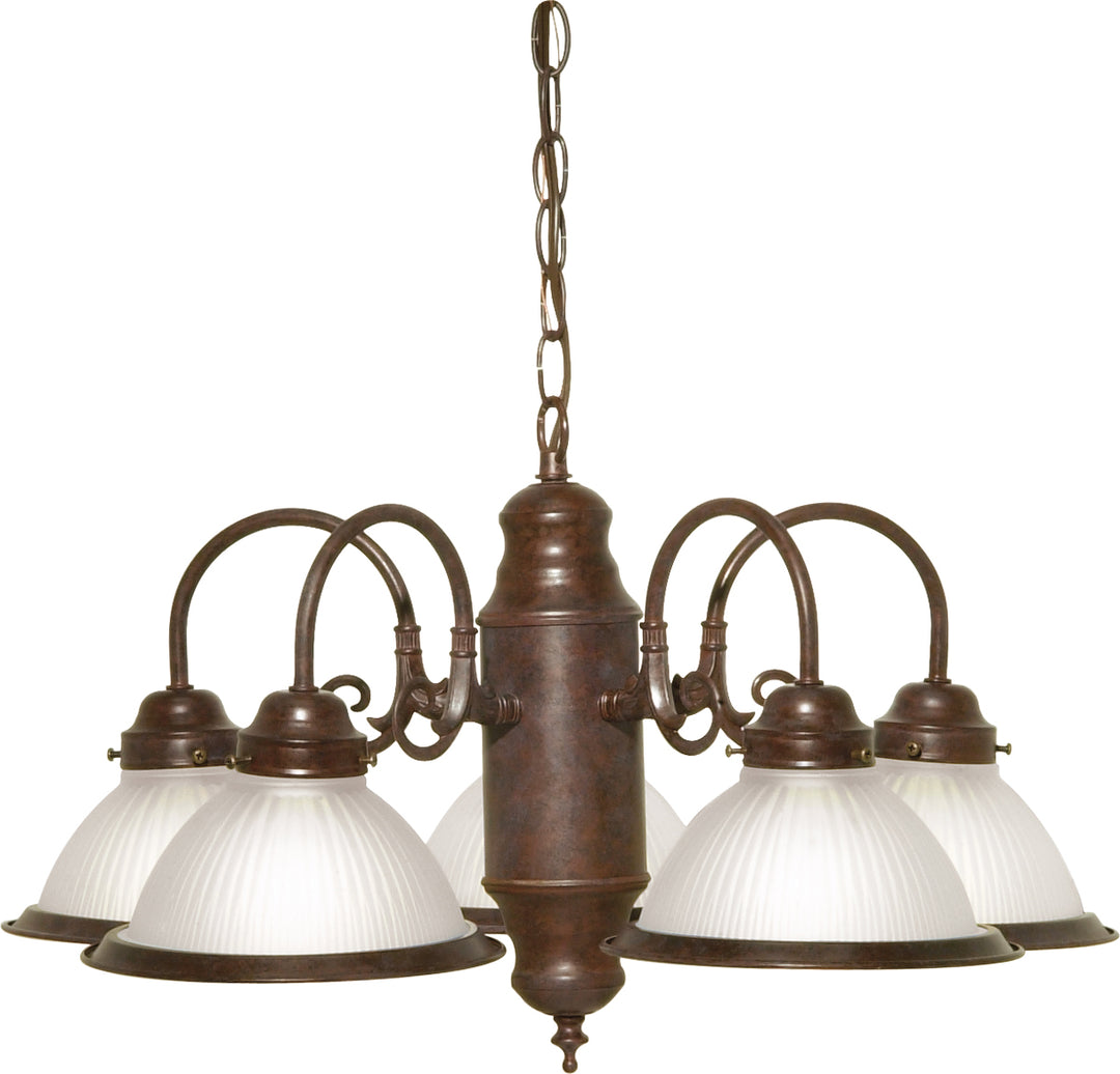 Nuvo SF76-694 Chandelier Light - Old Bronze