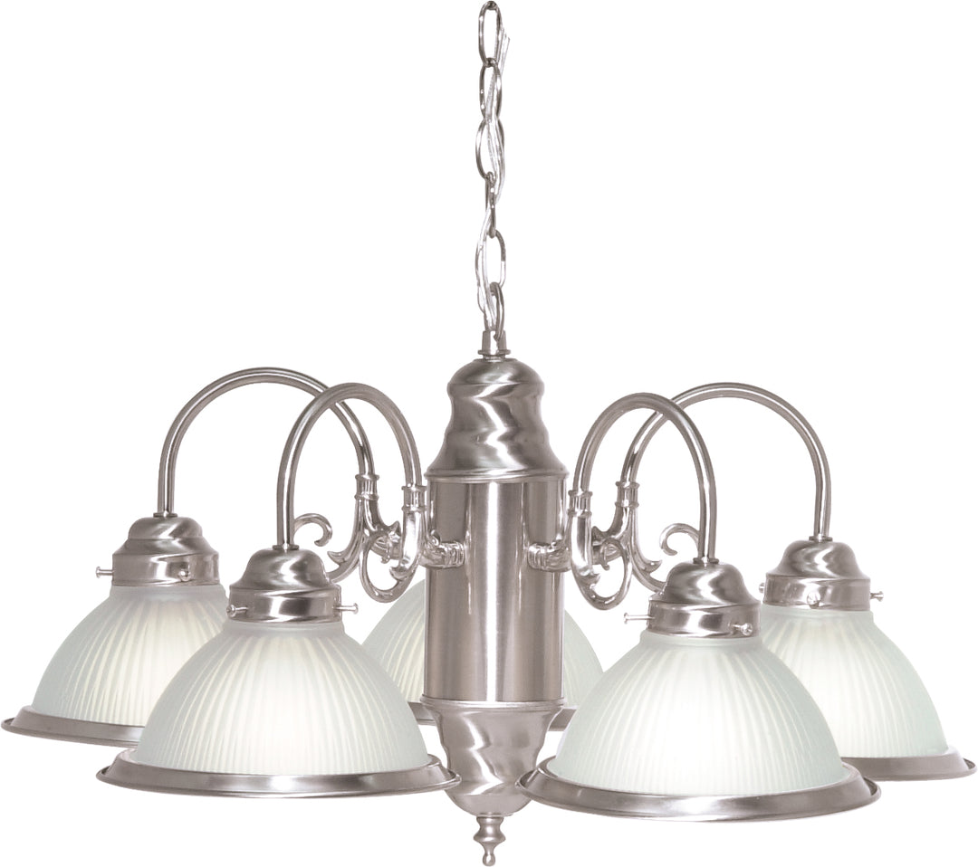Nuvo SF76-695 Chandelier Light - Brushed Nickel