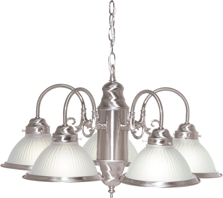 Nuvo SF76-695 Chandelier Light - Brushed Nickel