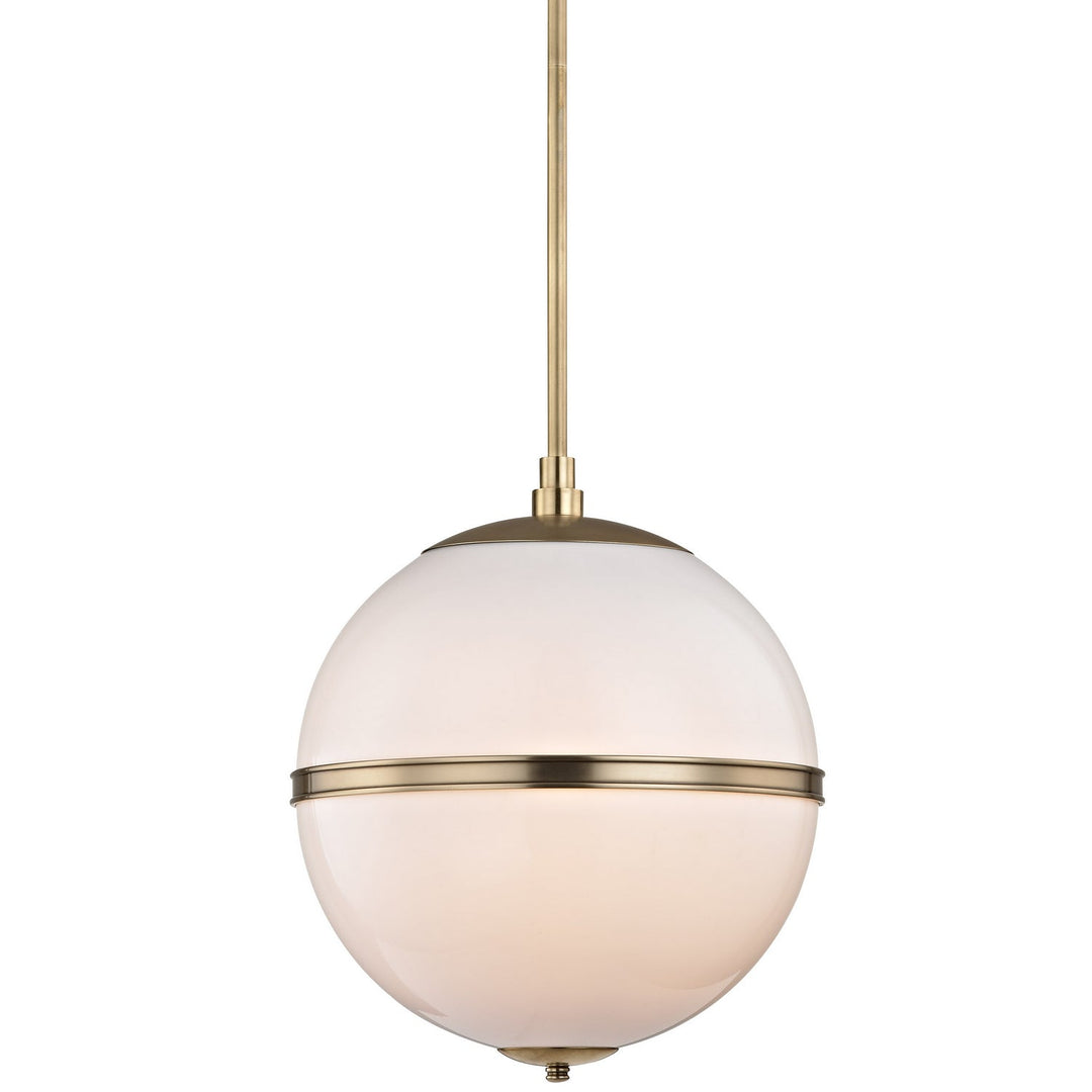 Crystorama Truax 2016-AG Pendant Light - Aged Brass