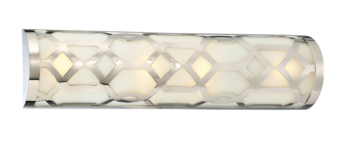 Crystorama Jennings 2264-PN-LED Bath Vanity Light - Polished Nickel