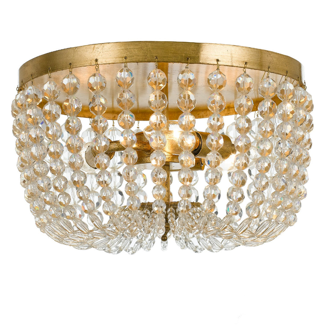Crystorama Rylee 600-GA Ceiling Light - Antique Gold