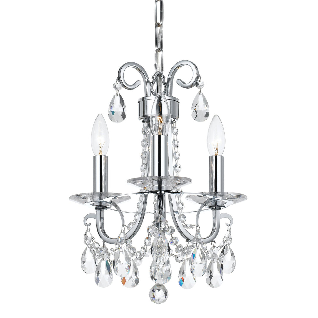 Crystorama Othello 6823-CH-CL-SAQ Chandelier Light - Polished Chrome