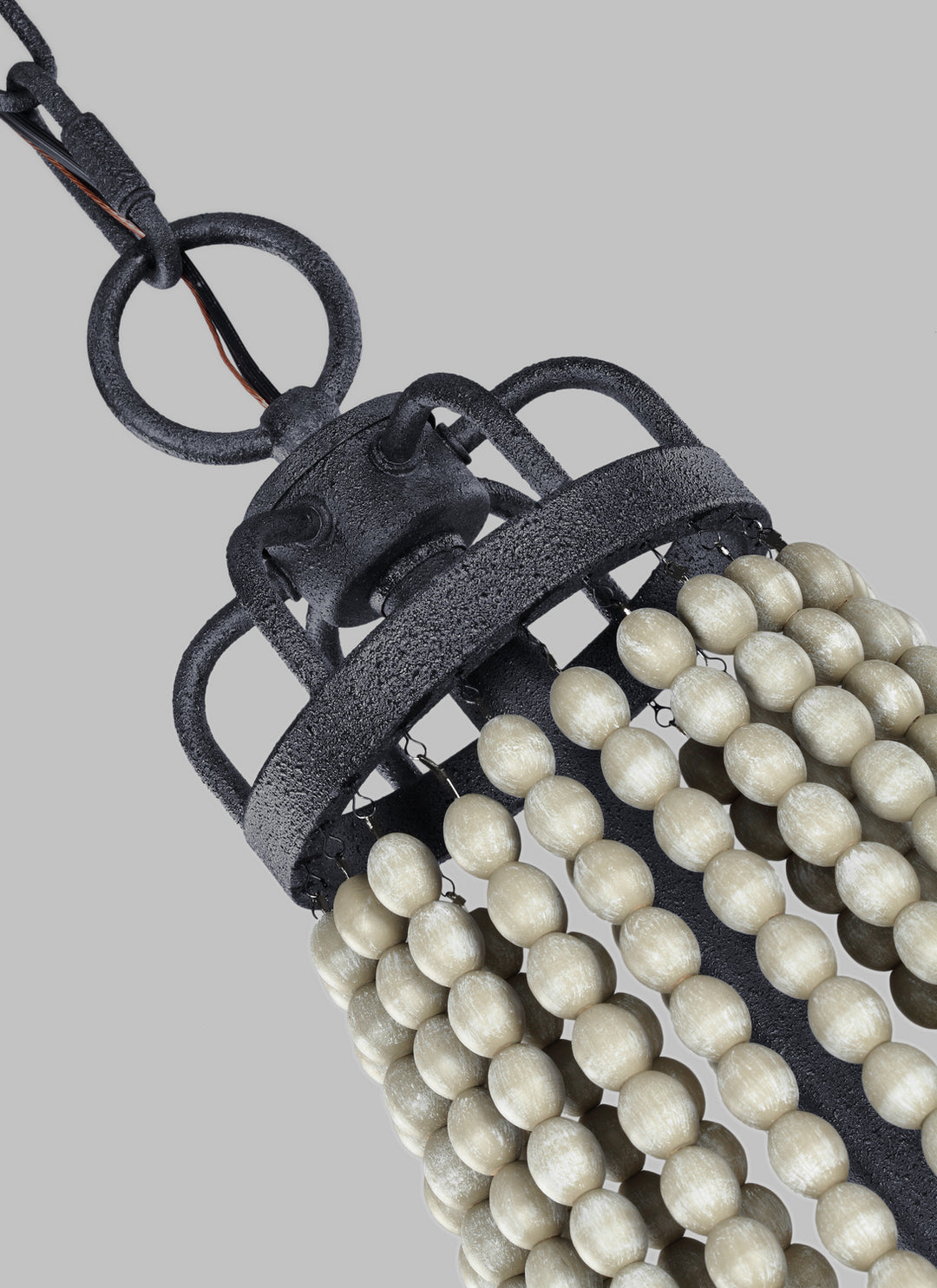 Visual Comfort Studio Nori F3129/6DWZ/DWG Chandelier Light - Dark Weathered Zinc / Driftwood Grey