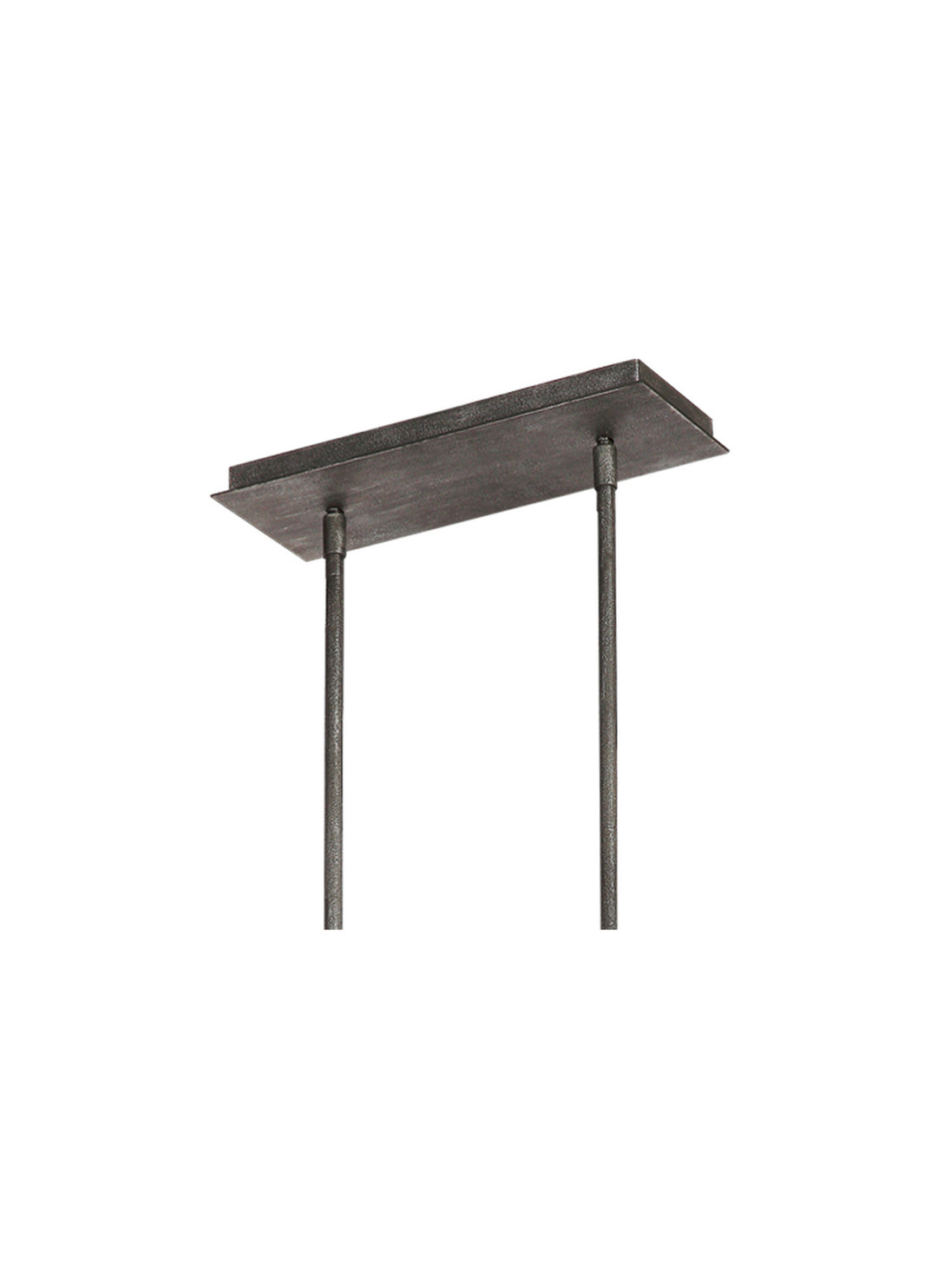 Visual Comfort Studio Angelo F3136/8DWK/SGM Pendant Light - Distressed Weathered Oak / Slate Grey Metal