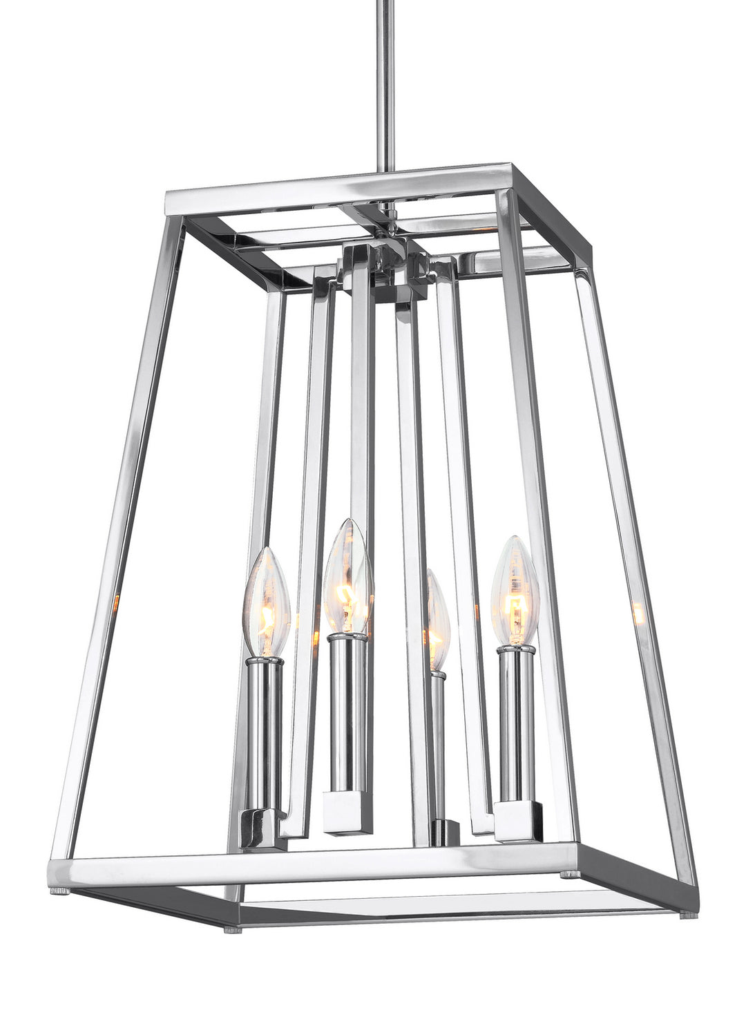 Visual Comfort Studio Conant F3149/4CH Pendant Light - Chrome