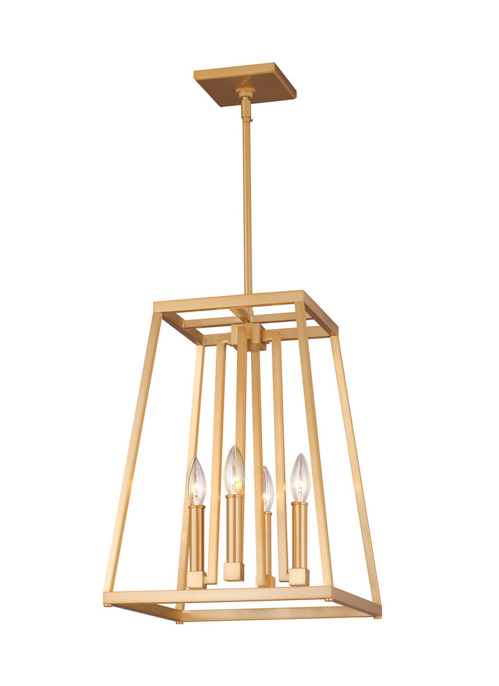 Visual Comfort Studio Conant F3149/4GSB Pendant Light - Gilded Satin Brass