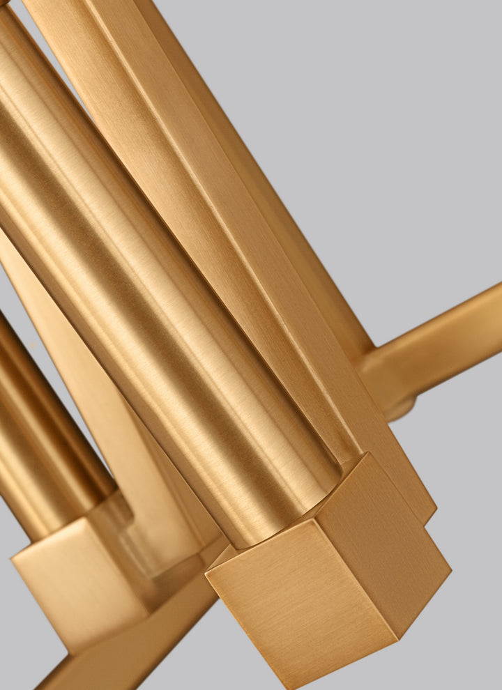 Visual Comfort Studio Conant F3150/4GSB Pendant Light - Gilded Satin Brass