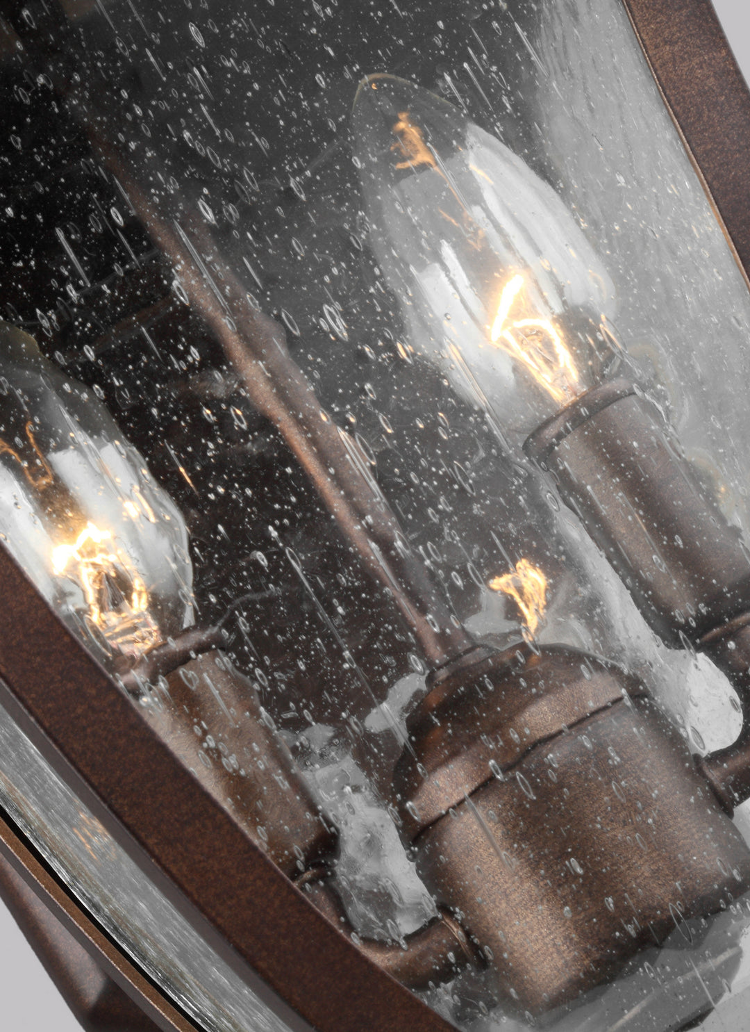 Visual Comfort Studio OL13101PTBZ Oakmont Two Light Outdoor Wall Lantern Outdoor Bronze / Dark