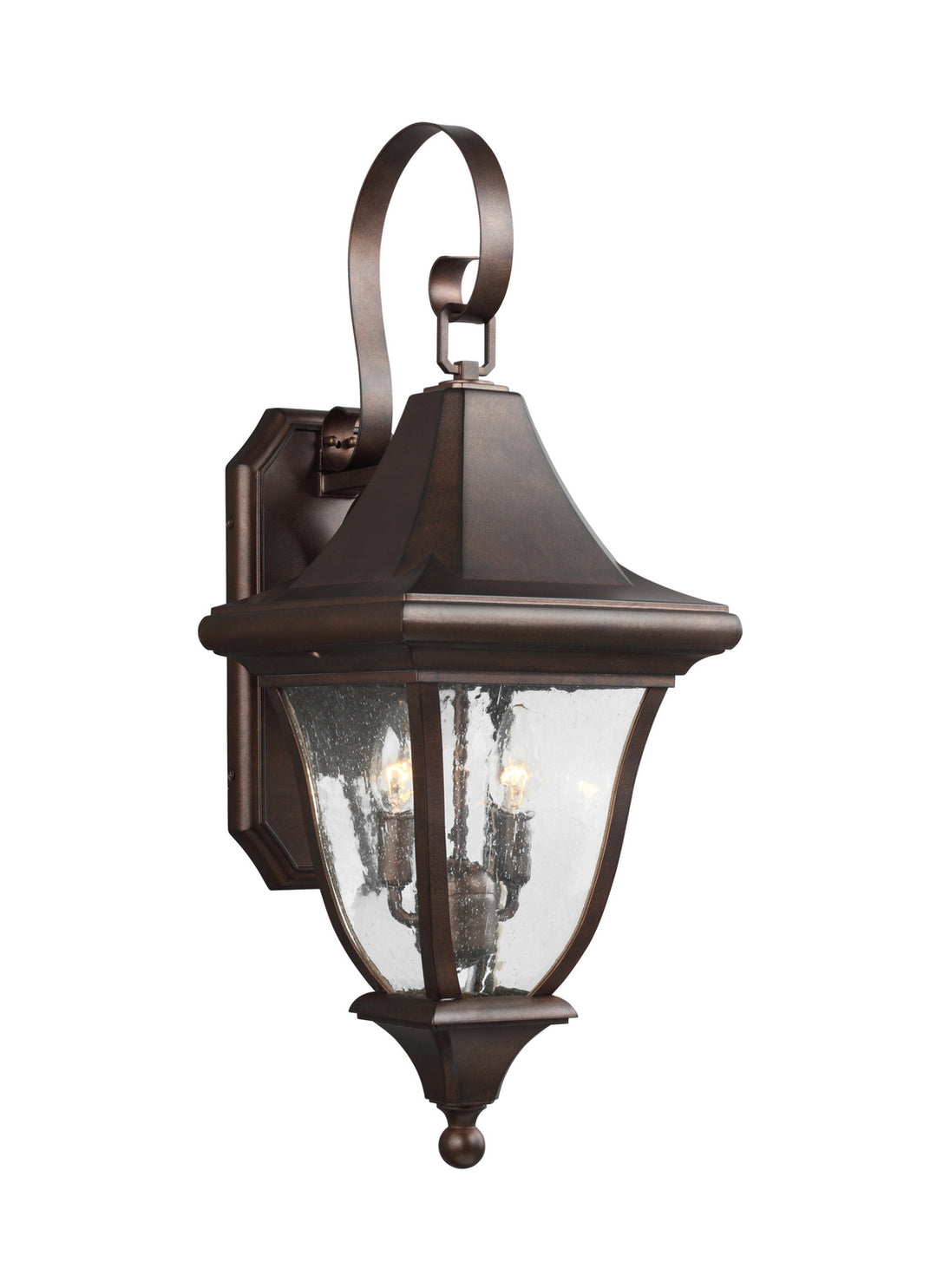 Visual Comfort Studio OL13101PTBZ Oakmont Two Light Outdoor Wall Lantern Outdoor Bronze / Dark