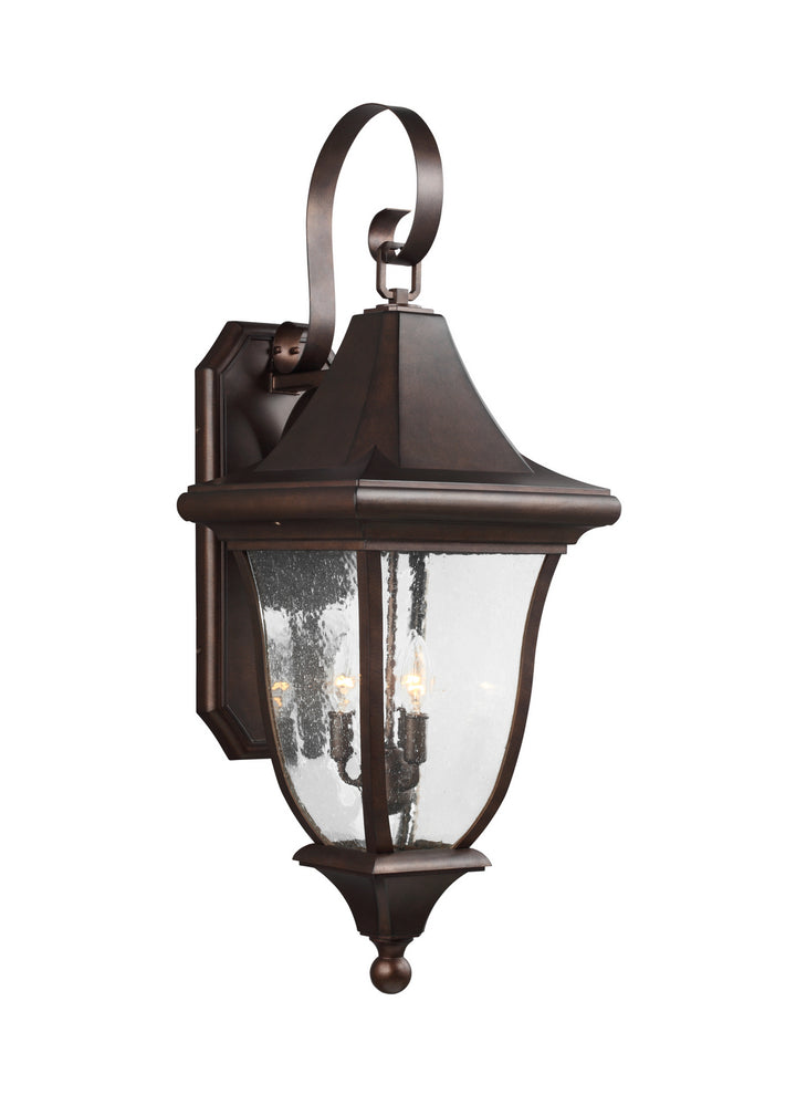 Visual Comfort Studio OL13102PTBZ Oakmont Three Light Outdoor Wall Lantern Outdoor Bronze / Dark