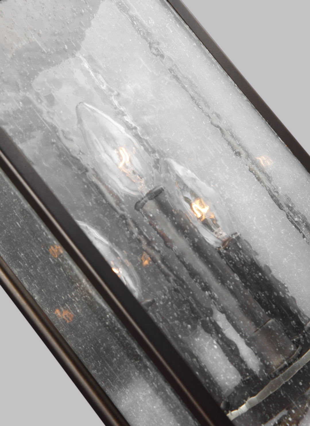 Visual Comfort Studio OL13200ANBZ Wellsworth Three Light Lantern Outdoor Bronze / Dark