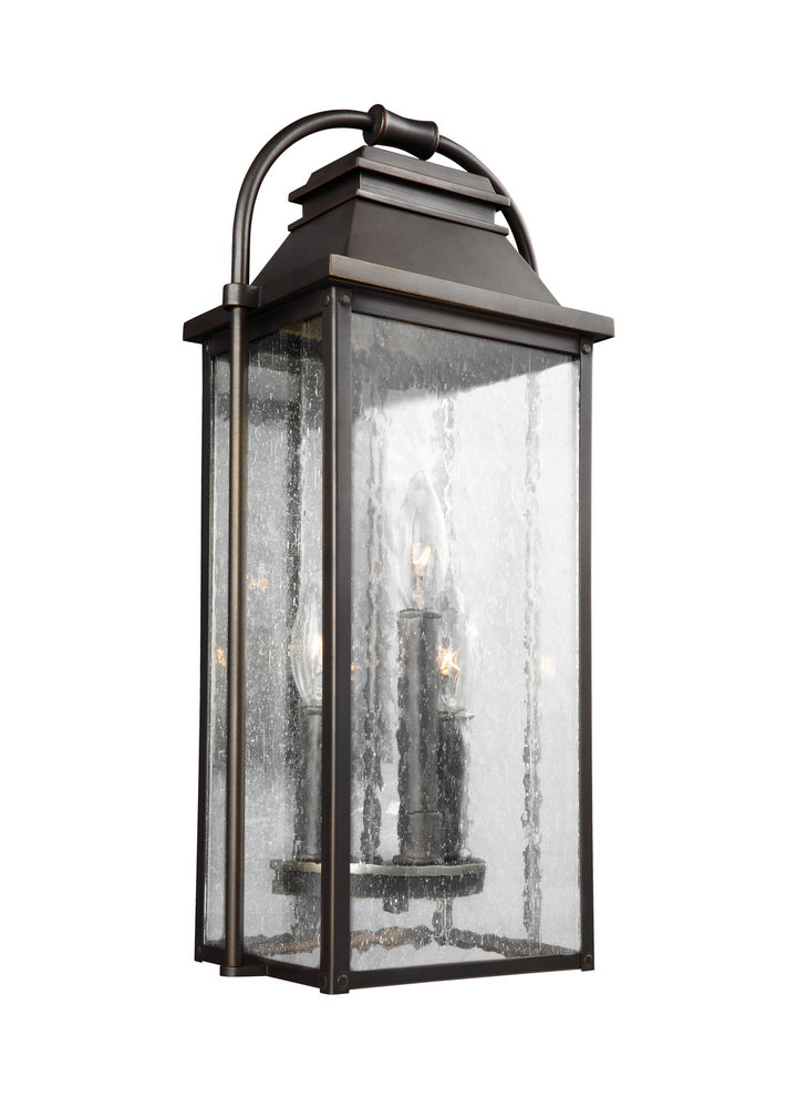Visual Comfort Studio OL13200ANBZ Wellsworth Three Light Lantern Outdoor Bronze / Dark