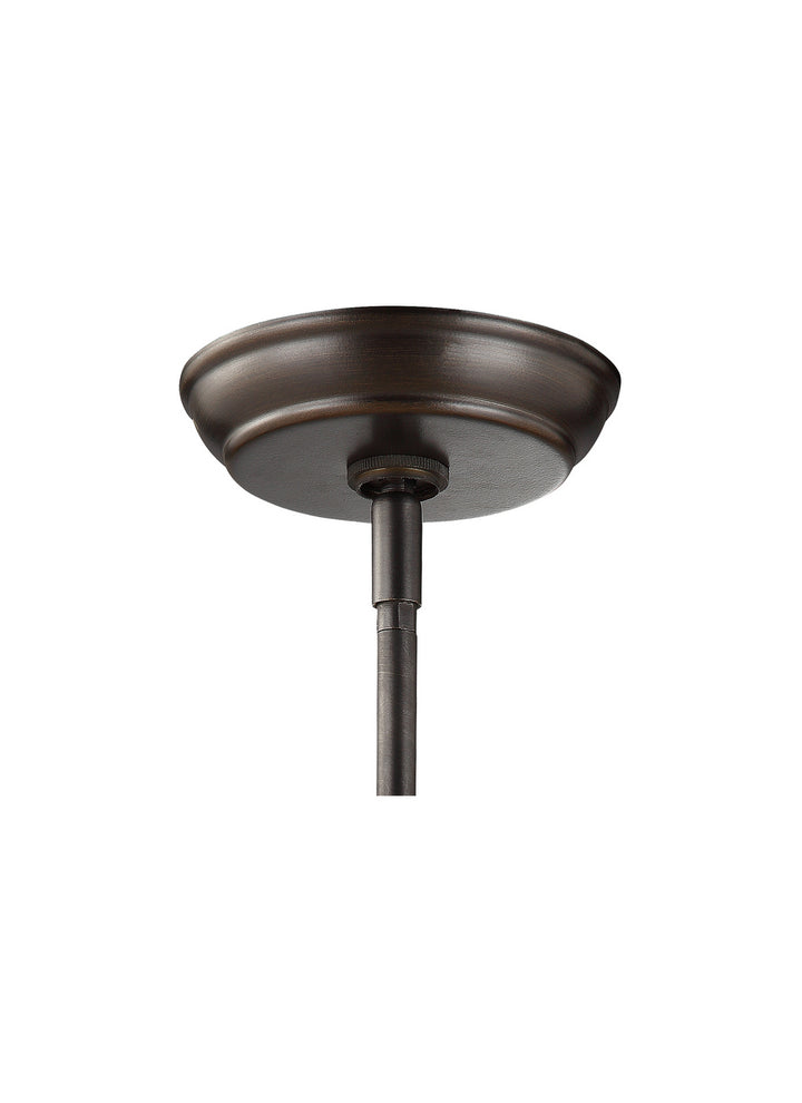 Visual Comfort Studio OL13209ANBZ Wellsworth Three Light Pendant Outdoor Bronze / Dark