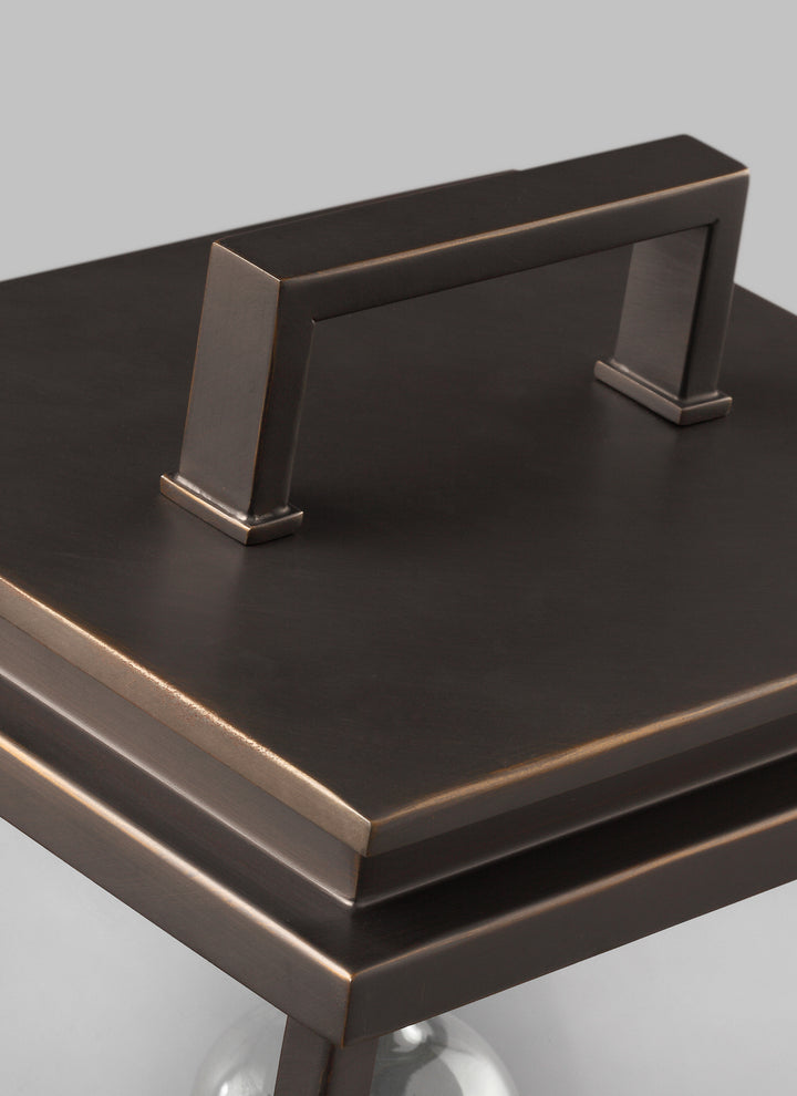 Visual Comfort Studio OL13607ANBZ Glenview One Light Outdoor Post Lantern Outdoor Bronze / Dark