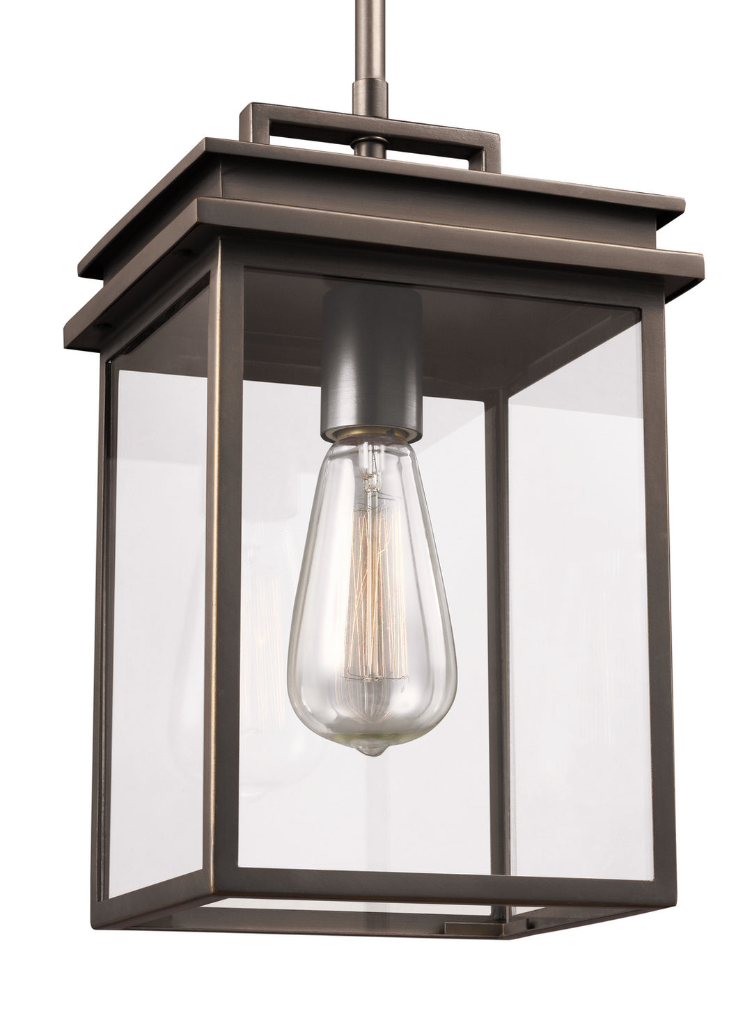 Visual Comfort Studio OL13609ANBZ Glenview One Light Outdoor Pendant Outdoor Bronze / Dark