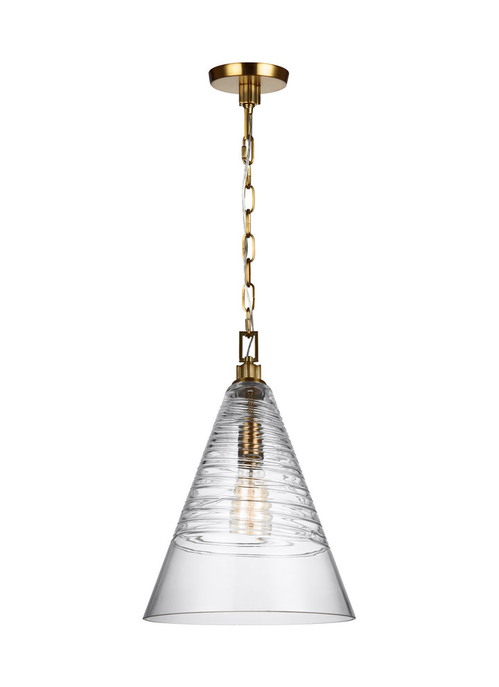 Visual Comfort Studio Elmore P1445BBS Pendant Light - Burnished Brass