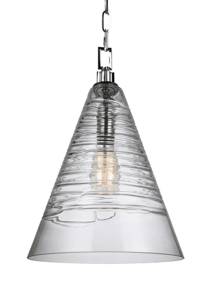 Visual Comfort Studio Elmore P1445CH Pendant Light - Chrome