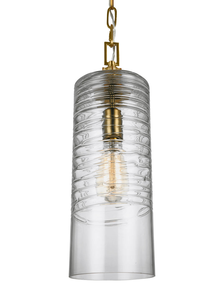 Visual Comfort Studio Elmore P1446BBS Pendant Light - Burnished Brass