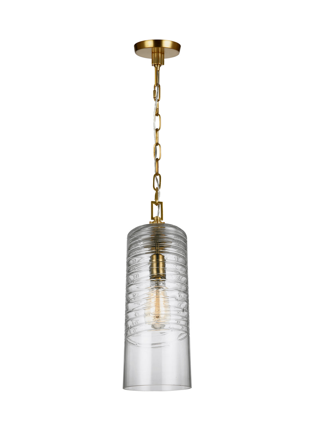 Visual Comfort Studio Elmore P1446BBS Pendant Light - Burnished Brass