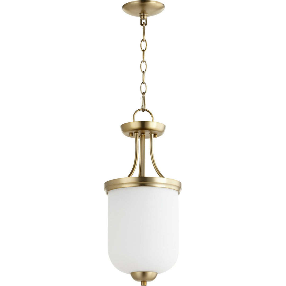 Quorum Enclave 2759-9-80 Pendant Light - Aged Brass