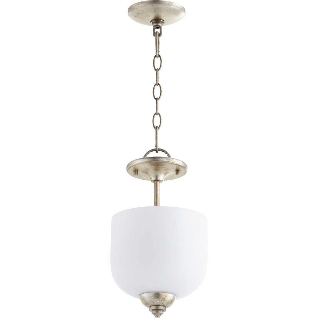 Quorum Richmond 2811-8-60 Pendant Light - Aged Silver Leaf