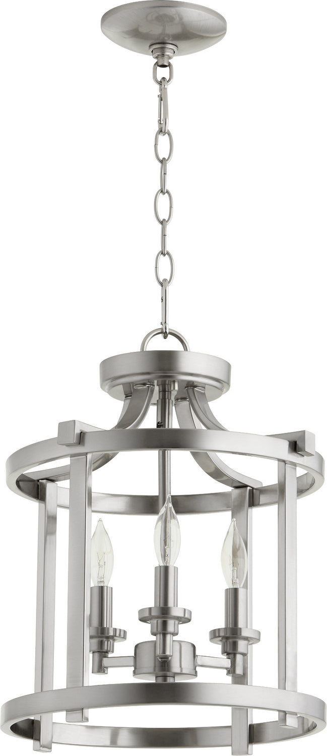 Quorum Lancaster 2817-13-65 Pendant Light - Satin Nickel