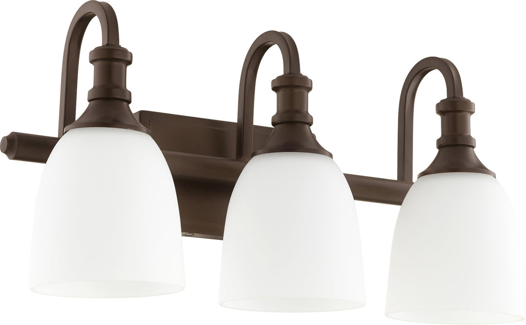Quorum Richmond 5011-3-86 Bath Vanity Light 21 in. wide - Oiled Bronze