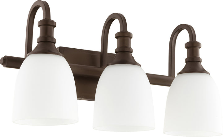 Quorum Richmond 5011-3-86 Bath Vanity Light 21 in. wide - Oiled Bronze