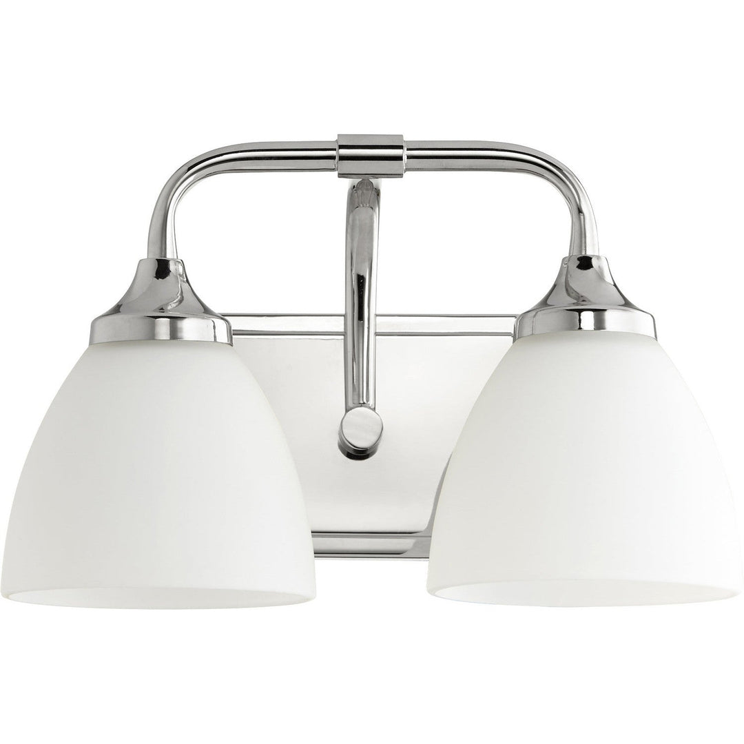 Quorum Enclave 5059-2-62 Bath Vanity Light 13 in. wide - Polished Nickel