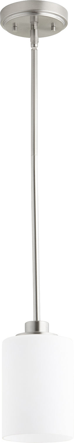 Quorum Lancaster 3207-65 Pendant Light - Satin Nickel