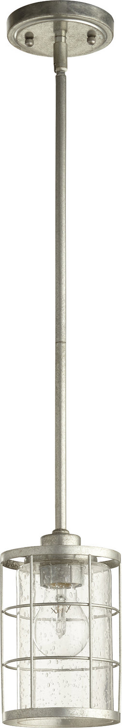 Quorum Ellis 3364-7 Pendant Light - Tumbled Steel