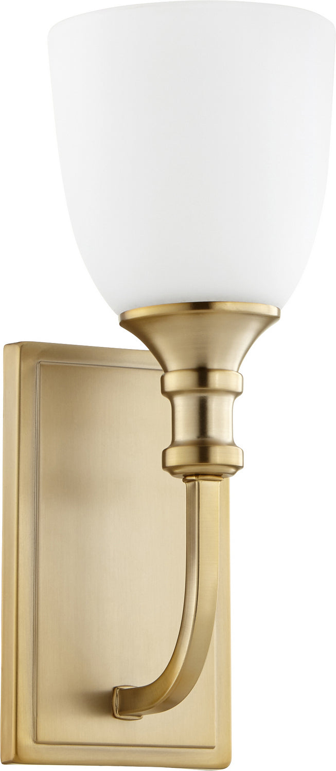 Quorum Richmond 5411-1-80 Wall Sconce Light - Aged Brass