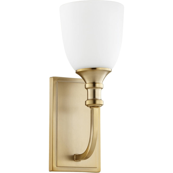 Quorum Richmond 5411-1-80 Wall Sconce Light - Aged Brass