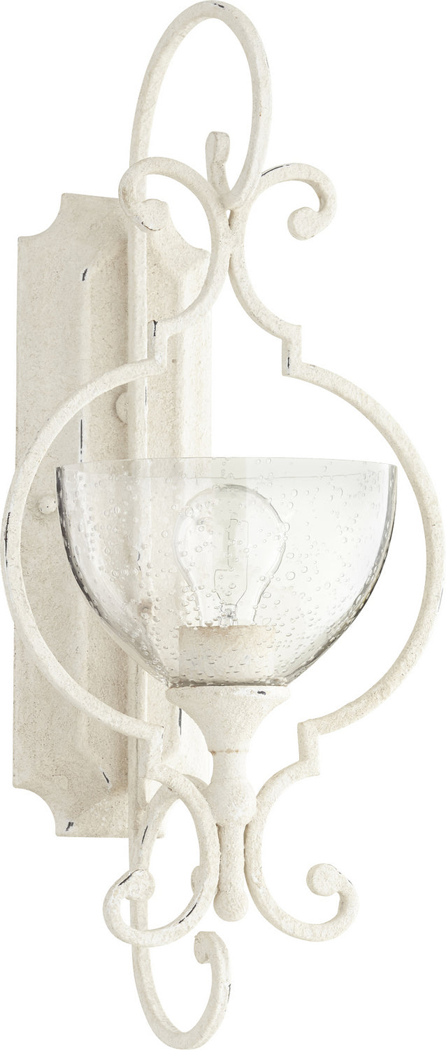 Quorum Ansley 5414-1-70 Wall Sconce Light - Persian White