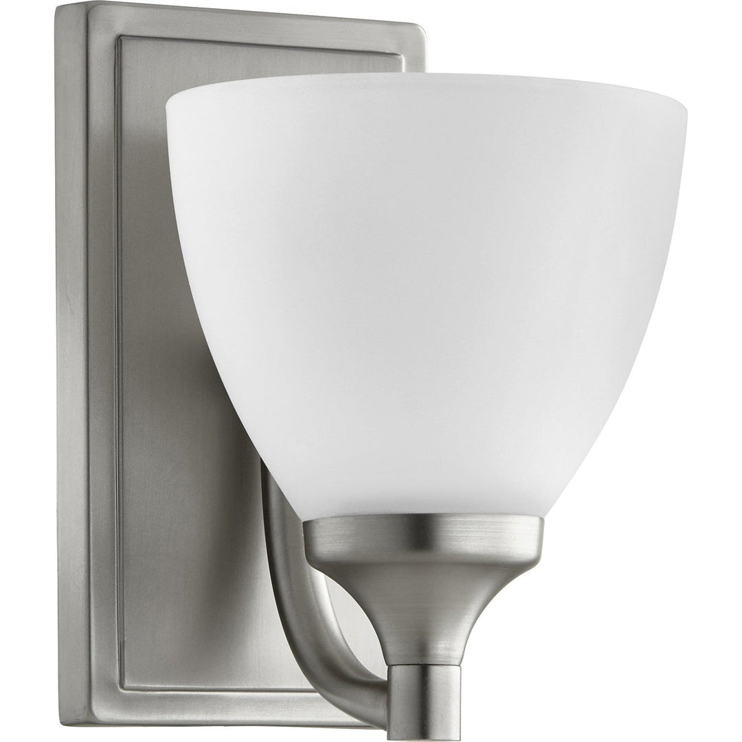 Quorum Enclave 5459-1-65 Wall Sconce Light - Satin Nickel