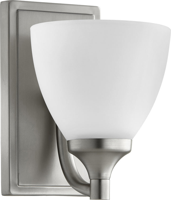 Quorum Enclave 5459-1-65 Wall Sconce Light - Satin Nickel